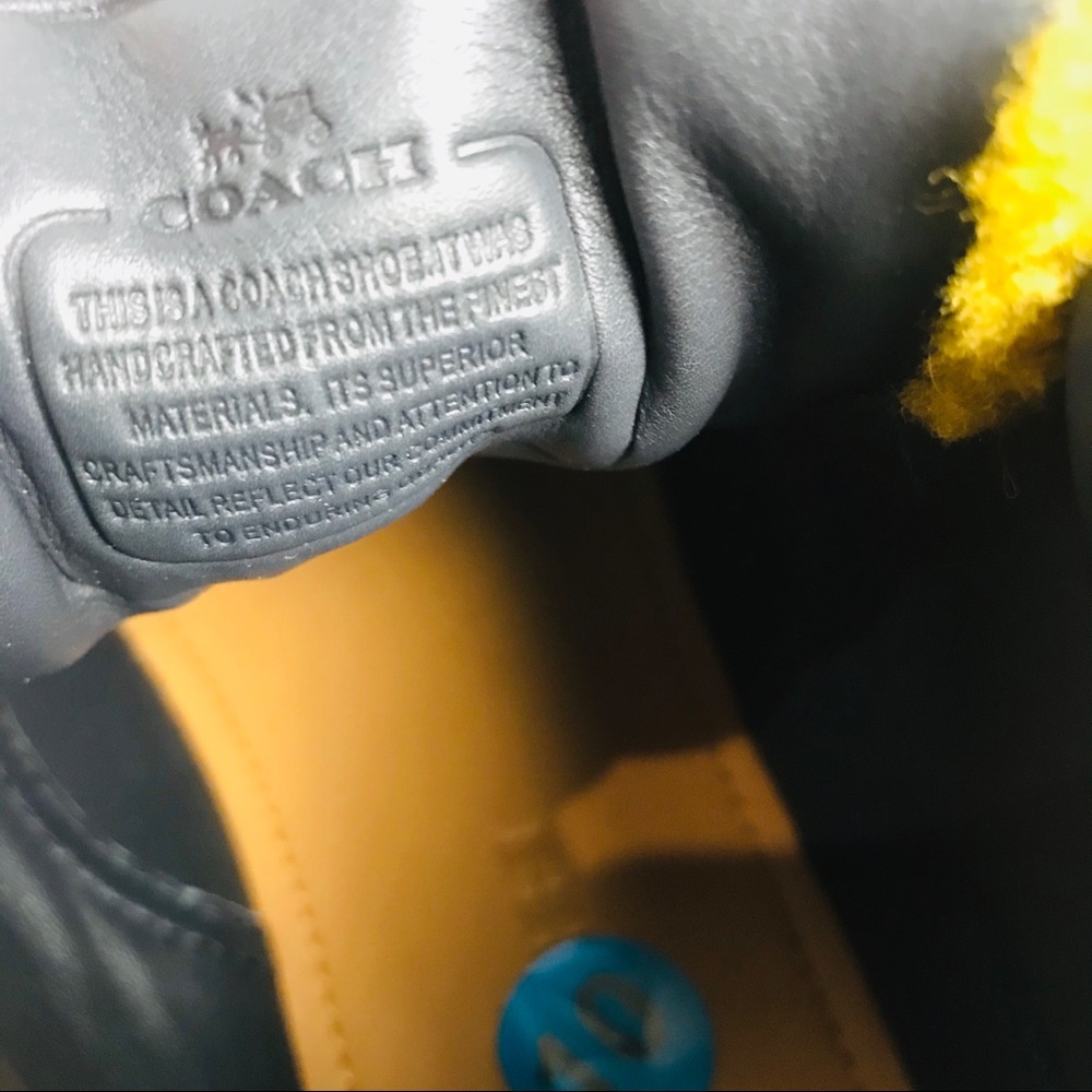 Coach Troopa High Top Shearling Derby Boots - Picture 12 of 13